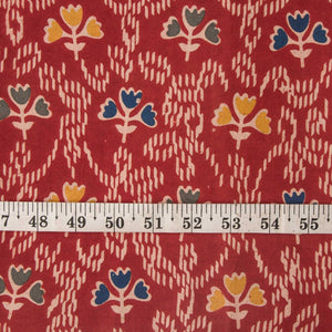 Kalamkari Screen Printed Cotton Fabric