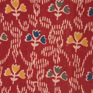 Kalamkari Screen Printed Cotton Fabric