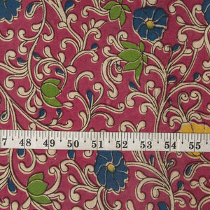 Kalamkari Screen Printed Cotton Fabric