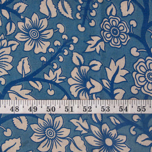 Kalamkari Screen Printed Cotton Fabric