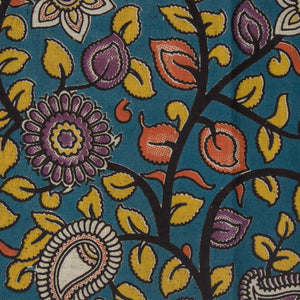 Kalamkari Screen Printed Cotton Fabric