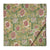 Green and Yellow Screen Printed Pure Cotton Fabric with floral design