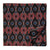 Black and Maroon Screen Printed Pure Cotton Fabric with floral design