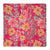 Red and Yellow Printed Cotton Fabric with floral design