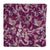 Pink and Violet Screen printed pure cotton fabrics with floral print