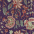 Red and Purple Screen printed pure cotton fabrics with floral print