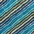Blue and Green Screen printed pure cotton fabrics with leheriya print