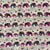 Pink and Off White Screen printed pure cotton with elephant animal print