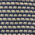 Blue and Off white Screen printed pure cotton fabric with Elephant print