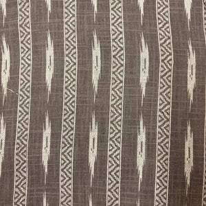 Precut 0.75 meters -Printed Textured Cotton Slub Fabric