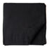 Precut 0.5 meter - Black Plain Textured Cotton Slub Fabric