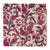 Red and Off white Screen Printed Pure Cotton Fabric with floral print