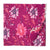 Pink Screen Printed Pure Cotton Fabric with floral print