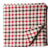 Precut 0.50 meters -Black & Red Textured Printed Cotton Fabric