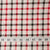 Precut 0.50 meters -Black & Red Textured Printed Cotton Fabric