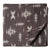 Precut 0.25 meters -Grey & White Textured Printed Cotton Fabric
