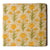 Precut 0.75 meters -Green & Yellow Textured Printed Cotton Fabric