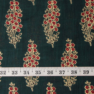 Precut 0.25 meters -Textured Printed Cotton Fabric