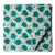 Precut 0.75 meters -Blue Printed Cotton Fabric