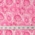 Precut 0.50 meters -Pink Printed Cotton Fabric