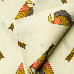 Precut 0.50 meters -Printed Cotton Texture Fabric