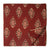 Black and Maroon Screen printed Pure Cotton Fabric  with floral print
