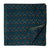 Blue and Maroon Screen printed Pure Cotton Fabric  with floral motifs