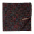Black and Maroon Screen printed Pure Cotton Fabric  with floral motifs