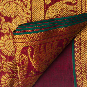 Precut 1 meter -Super Fine South Cotton Fabric with Golden Border