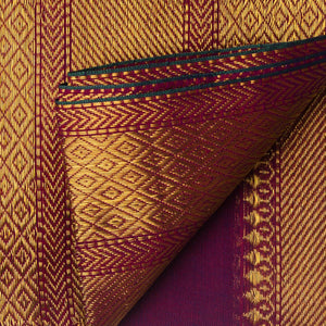 Precut 0.25 meters -Super Fine South Cotton Fabric with Golden Border