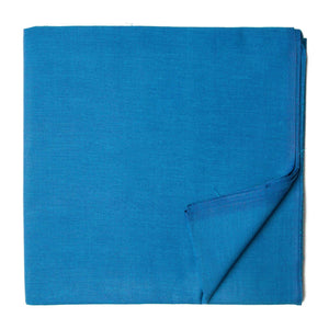 Blue South Cotton Plain Fabric