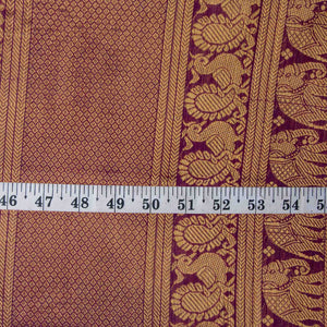 Precut 0.25 meters -Super Fine South Cotton Fabric with Golden Border