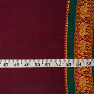 Precut 1 meter -Super Fine South Cotton Fabric with Golden Border