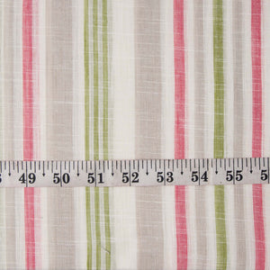 Precut 0.75 meters -South Cotton Fabric with Stripes