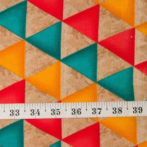 Precut 0.75 meter - Printed Rayon Fabric