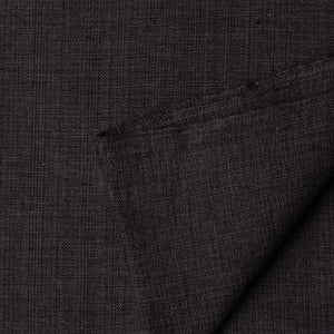 Brown South Cotton Creta Plain Fabric
