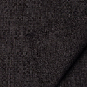 Precut 1 meter -Brown South Cotton Creta Plain Fabric