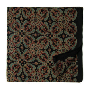 Ajrakh Hand Block Natural Dyed Cotton Fabric