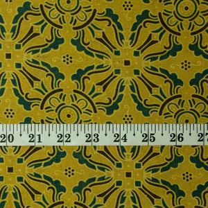 Precut 1 meter -Ajrakh Hand Block Natural Dyed Cotton Fabric