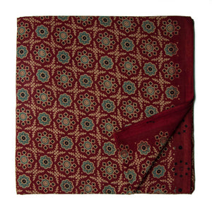 Ajrakh Hand Block Natural Dyed Cotton Fabric