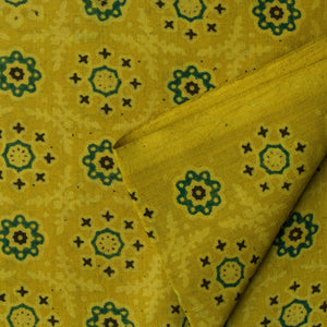 Precut 0.75 meters -Ajrakh Hand Block Natural Dyed Cotton Fabric