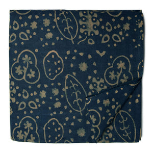 Ajrakh Hand Block Natural Dyed Cotton Fabric