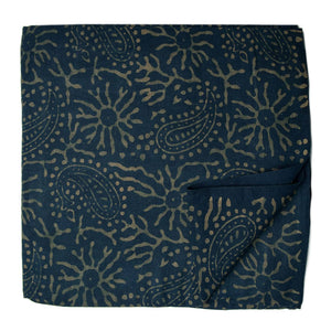 Ajrakh Hand Block Natural Dyed Cotton Fabric