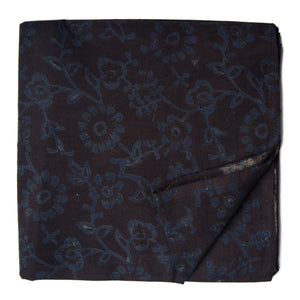 Ajrakh Hand Block Natural Dyed Cotton Fabric