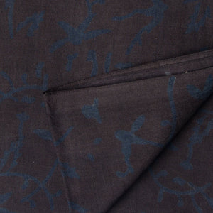 Precut 1 meter -Ajrakh Hand Block Natural Dyed Cotton Fabric