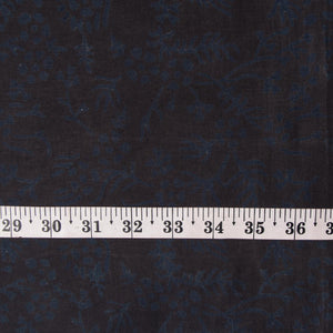 Precut 1 meter -Ajrakh Hand Block Natural Dyed Cotton Fabric