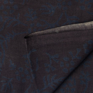 Precut 0.50 meters -Ajrakh Hand Block Natural Dyed Cotton Fabric