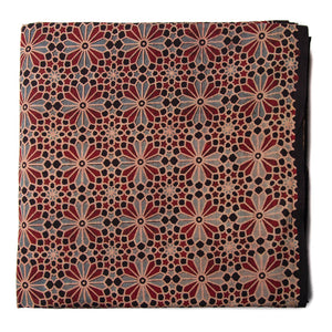Ajrakh Hand Block Natural Dyed Cotton Fabric