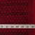 Precut 1 meters -Red & Maroon Bagh Hand Block Printed Cotton Fabric