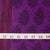 Precut 1 meter -Black & Purple Bagh Hand Block Printed Cotton Fabric